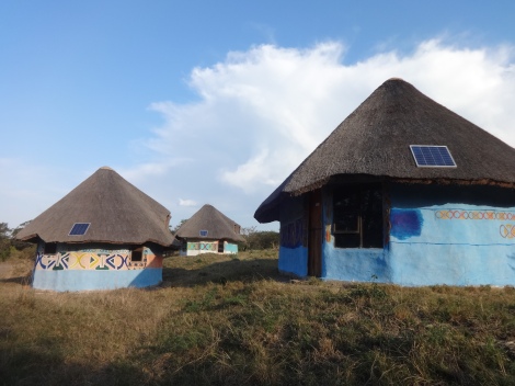 Eco housing at Khula Dhamma